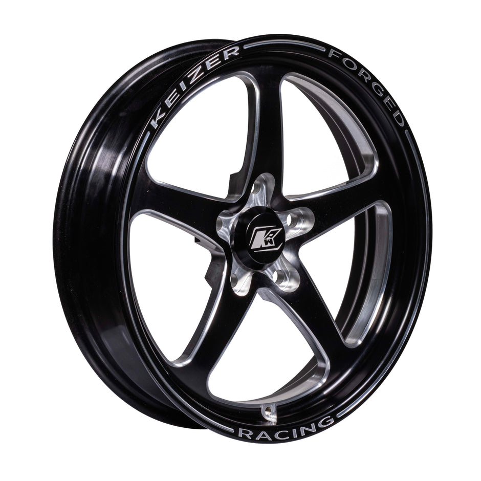 Keizer Full House SFI 15.2 CNC Forged Aluminum Front Drag Racing Wheel – 15x3.5 / 17x4.5, 5x4.5 or 5x4.75 BC