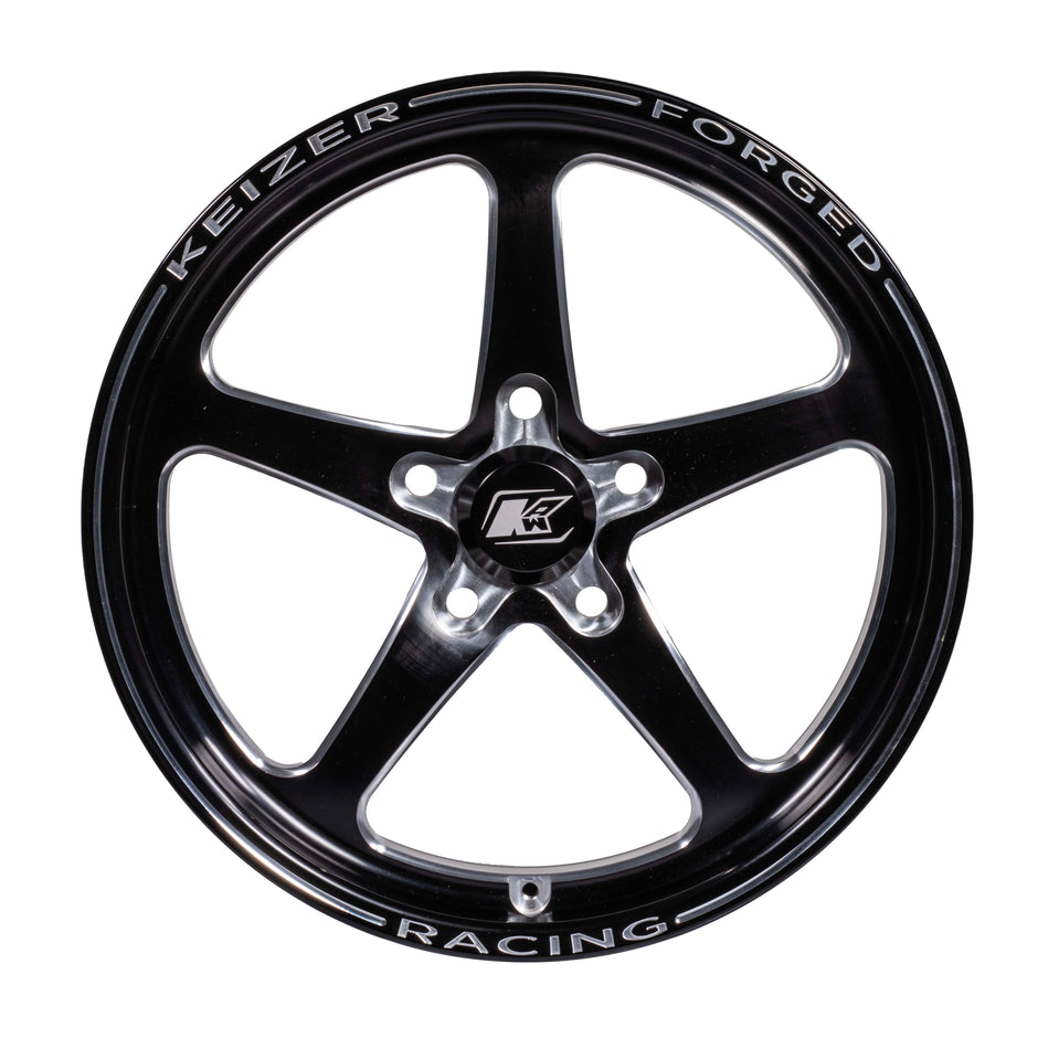 Keizer Full House SFI 15.2 CNC Forged Aluminum Front Drag Racing Wheel – 15x3.5 / 17x4.5, 5x4.5 or 5x4.75 BC