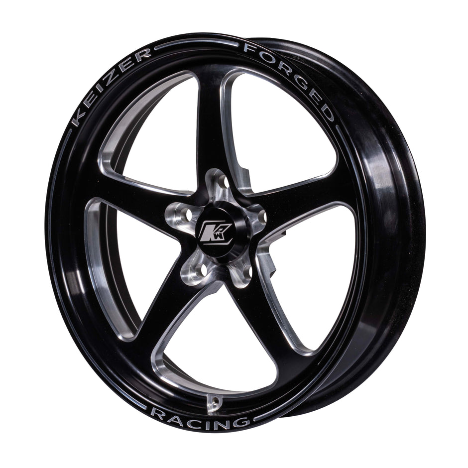 Keizer Full House SFI 15.2 CNC Forged Aluminum Front Drag Racing Wheel – 15x3.5 / 17x4.5, 5x4.5 or 5x4.75 BC