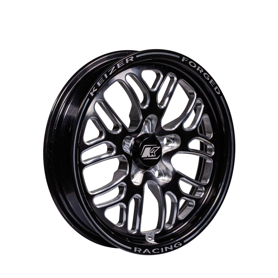 Keizer Buert SFI 15.2 CNC Forged Aluminum Front Drag Racing Wheel – 15x3.5 / 17x4.5, 5x4.5 or 5x4.75 BC