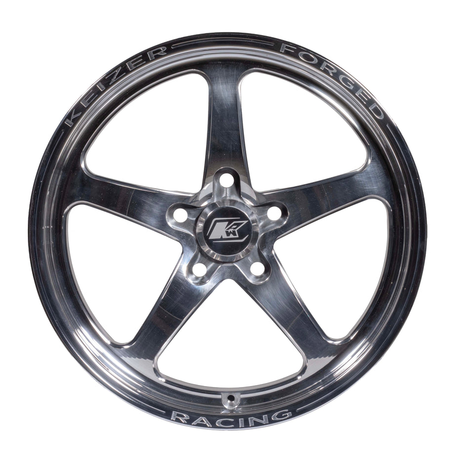Keizer Full House SFI 15.2 CNC Forged Aluminum Front Drag Racing Wheel – 15x3.5 / 17x4.5, 5x4.5 or 5x4.75 BC