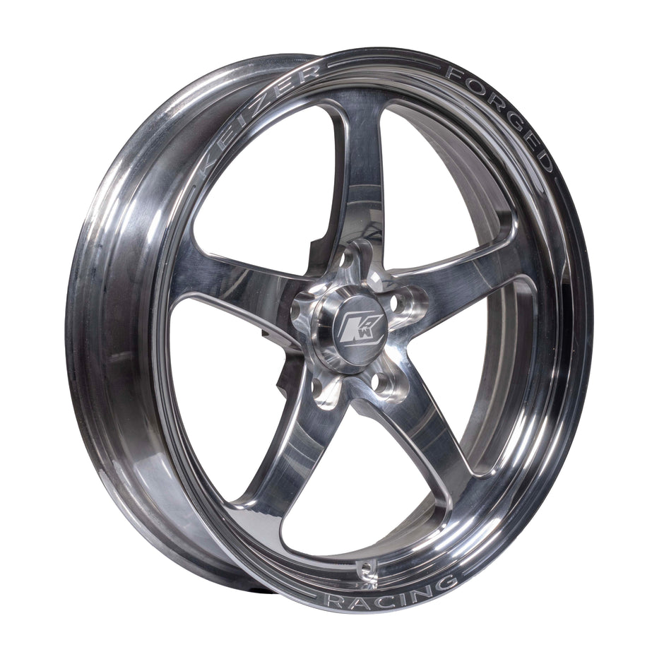Keizer Full House SFI 15.2 CNC Forged Aluminum Front Drag Racing Wheel – 15x3.5 / 17x4.5, 5x4.5 or 5x4.75 BC