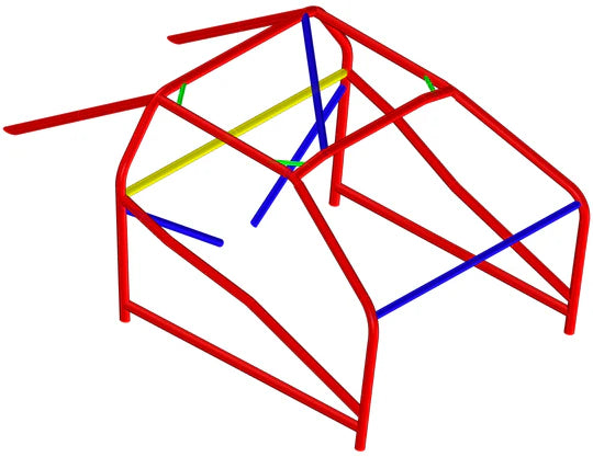 Rock Solid Motorsports 93-02 F-Body 8.50 Cert Cage Kit