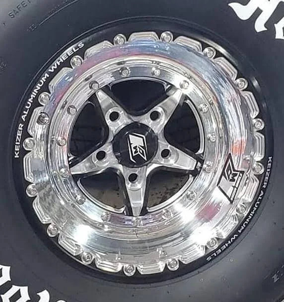Keizer Racing Billet Aluminum Center Cap – Front & Rear, Polished or Black and Machined