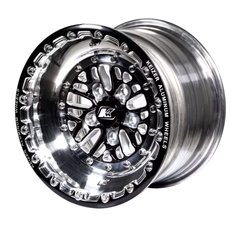 Keizer Buert SFI 15.1 Forged Aluminum Drag Racing Wheel – Single, Double & Non-Beadlock