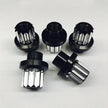 Keizer Racing Billet 12-Point Lug Nut – Multiple Thread Sizes, Black or Natural Finish